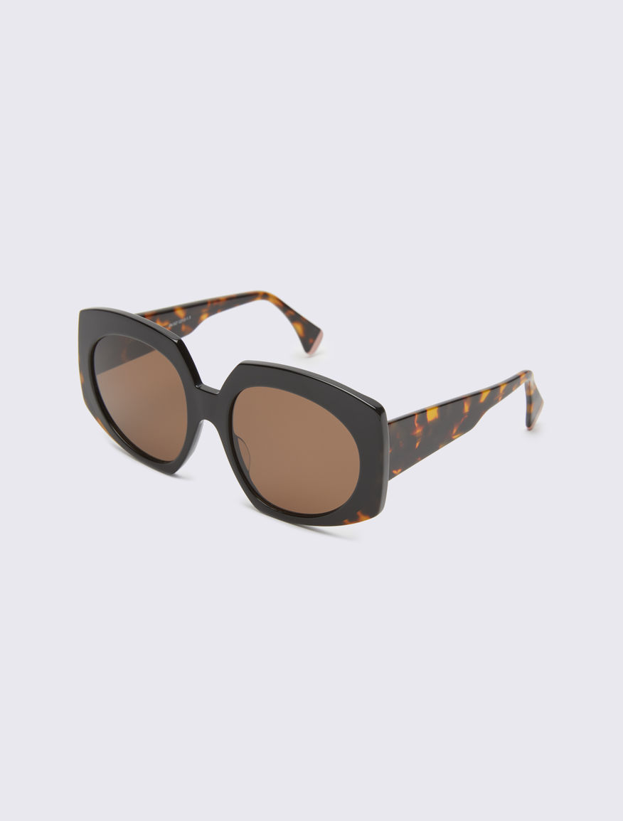 Square sunglasses - Hazelnut brown - Marella - 2
