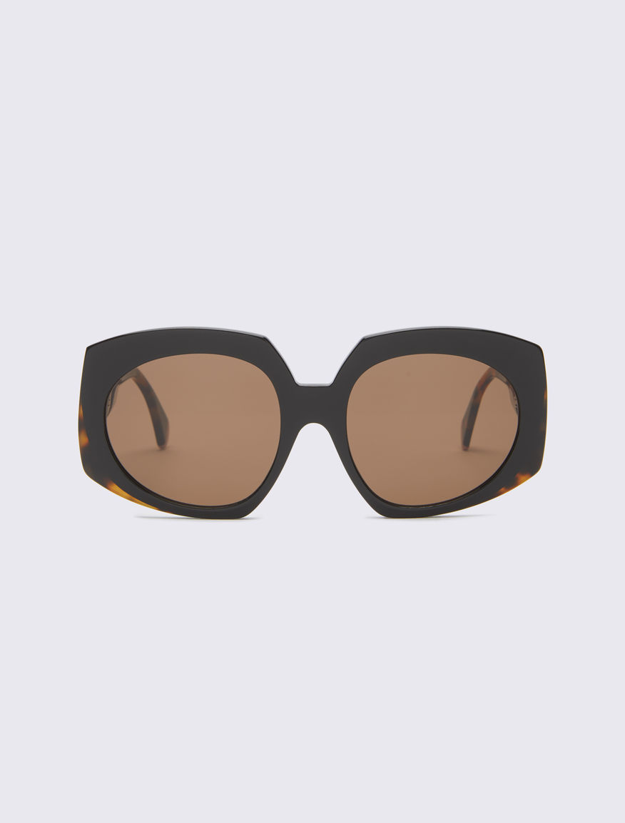 Square sunglasses - Hazelnut brown - Marella