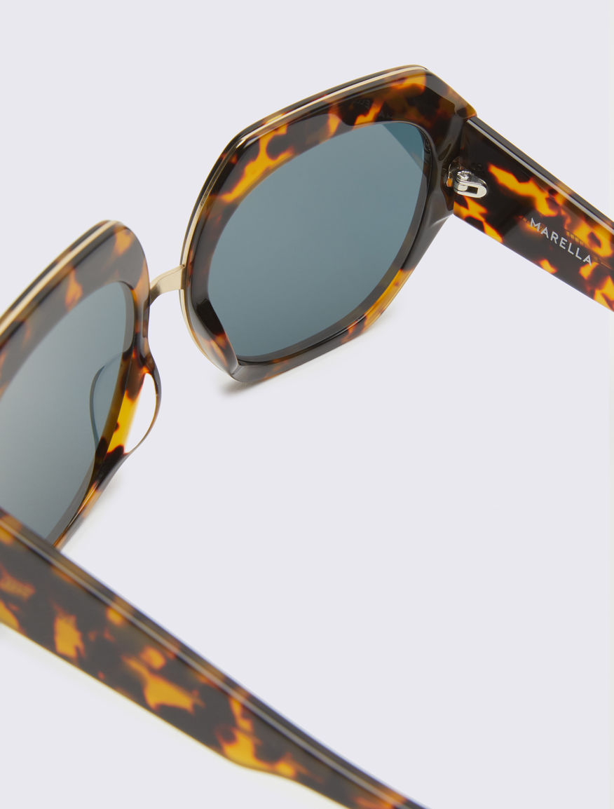 Large sunglasses - Hazelnut brown - Marella - 3