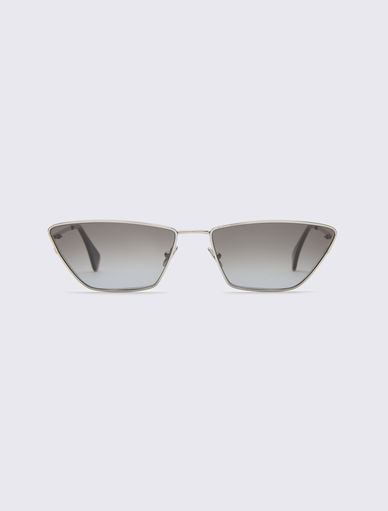 Metal sunglasses - Medium grey - Marella - 2