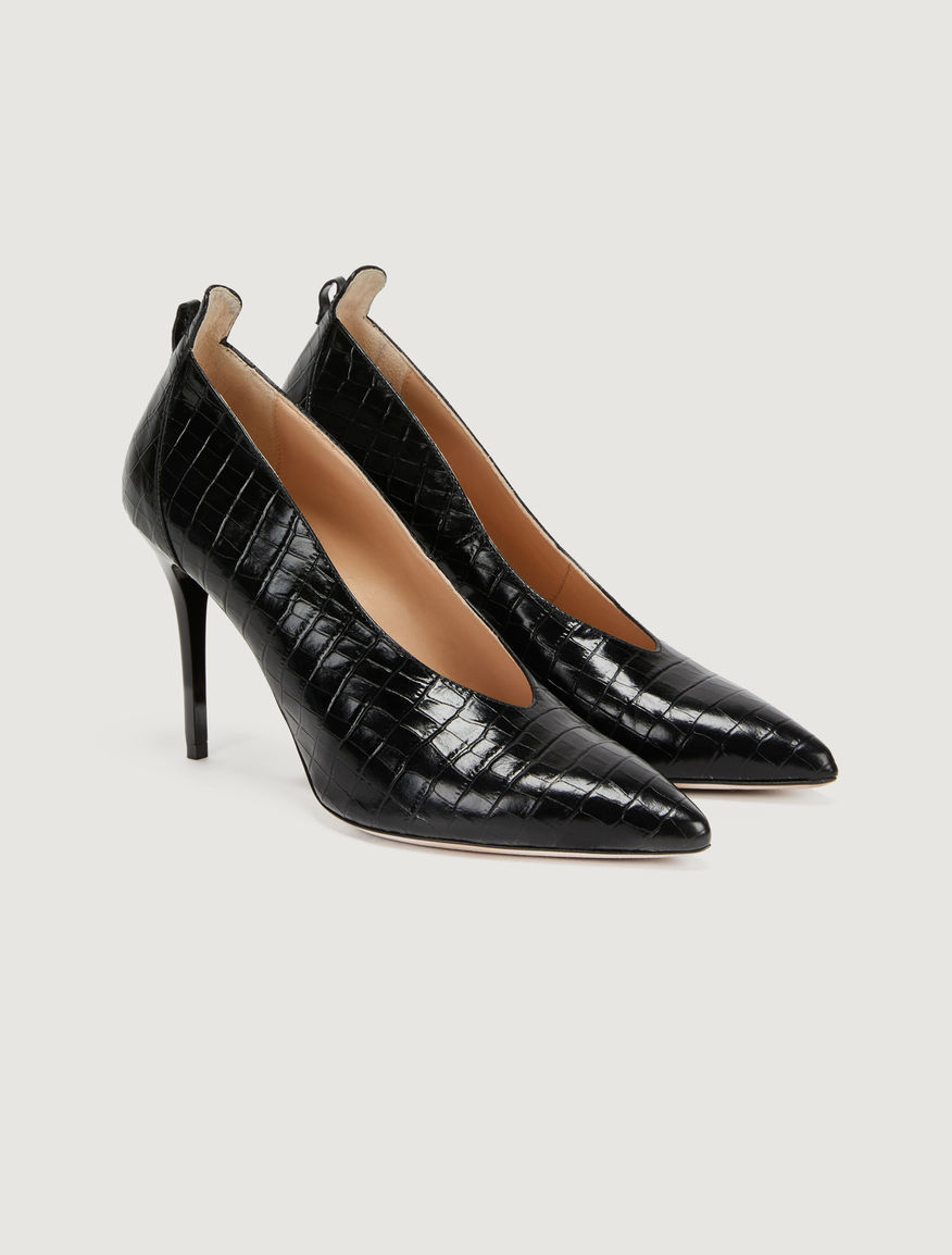 Leather courts, black - Marella