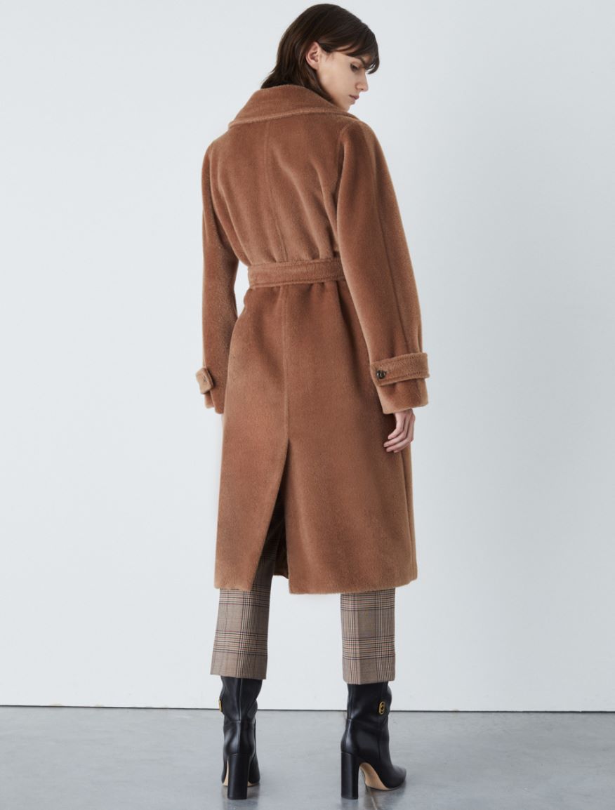 Alpaca-blend coat Marella