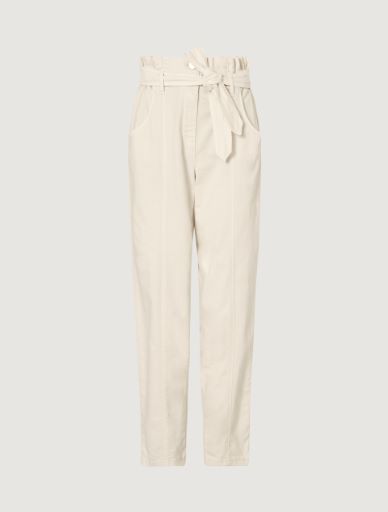 Carrot-fit trousers Marella