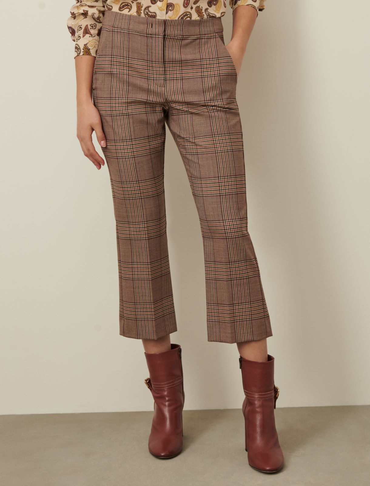 Patterned trousers Marella