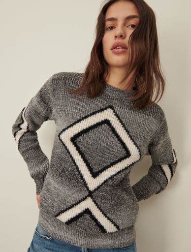 Patterned sweater Marella
