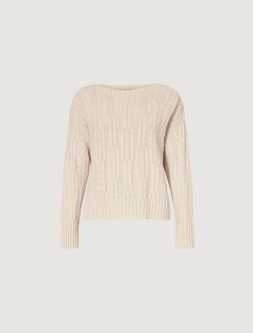Cable-knit sweater Marella