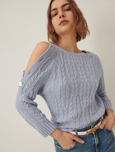 Cable-knit sweater Marella