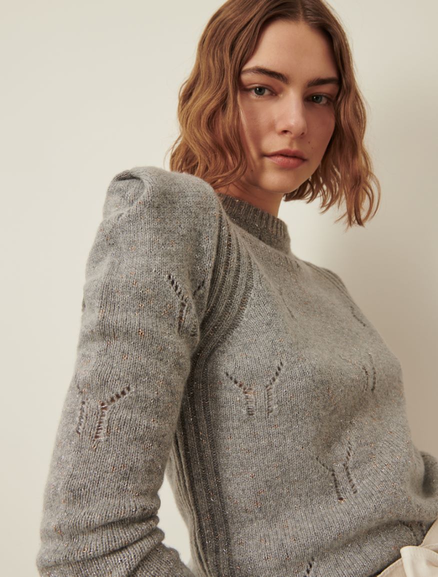 Mesh-knit sweater Marella