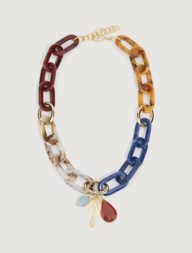 Halskette aus Kunstharz Marella