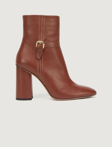 Leather ankle boots Marella