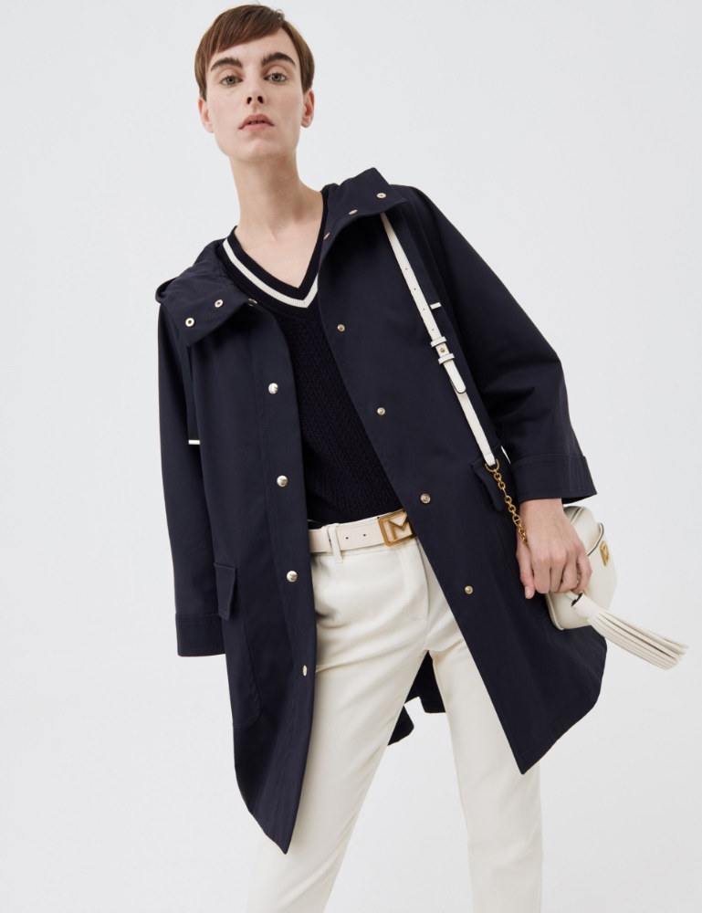 Hooded trench coat Marella