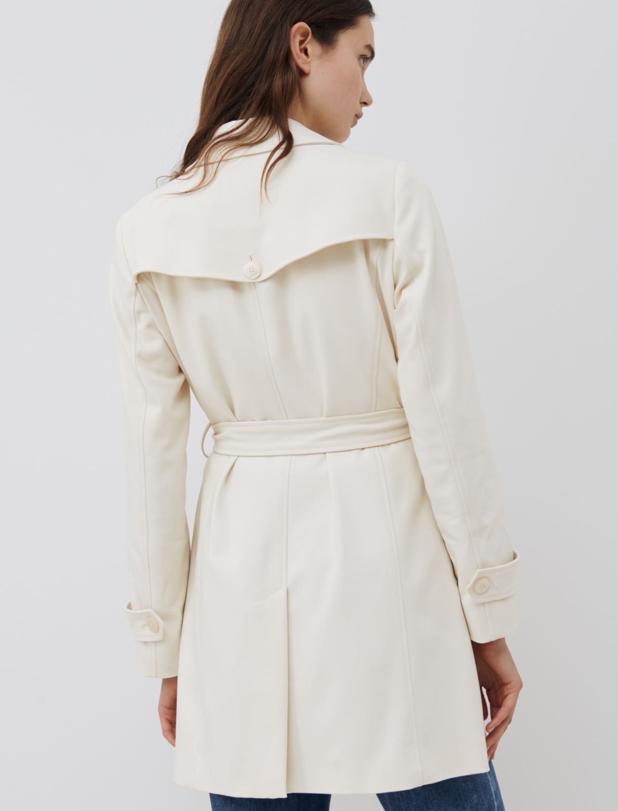 Double-breasted trench coat Marella