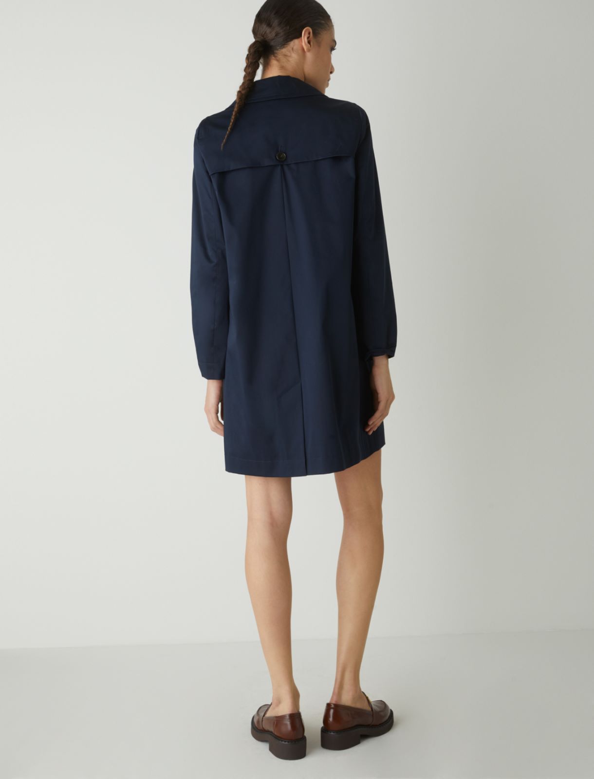 Cotton raincoat, navy - Marella