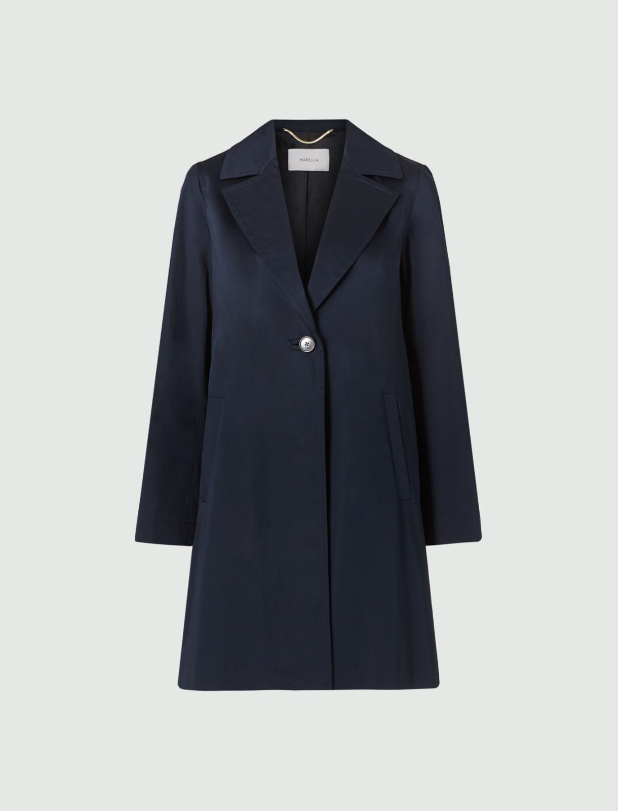 Cotton raincoat, navy - Marella