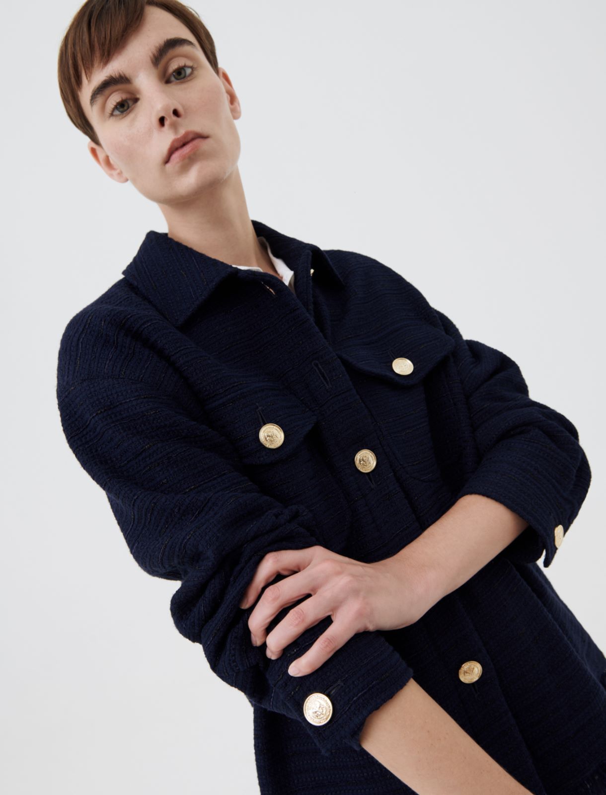 Hemdjacke, blau - Marella