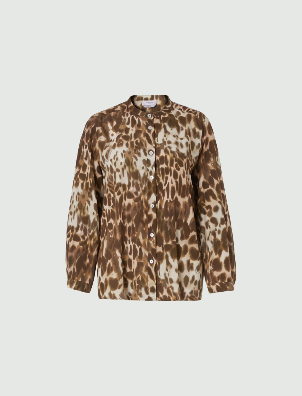 Crepe shirt, kaki - Marella