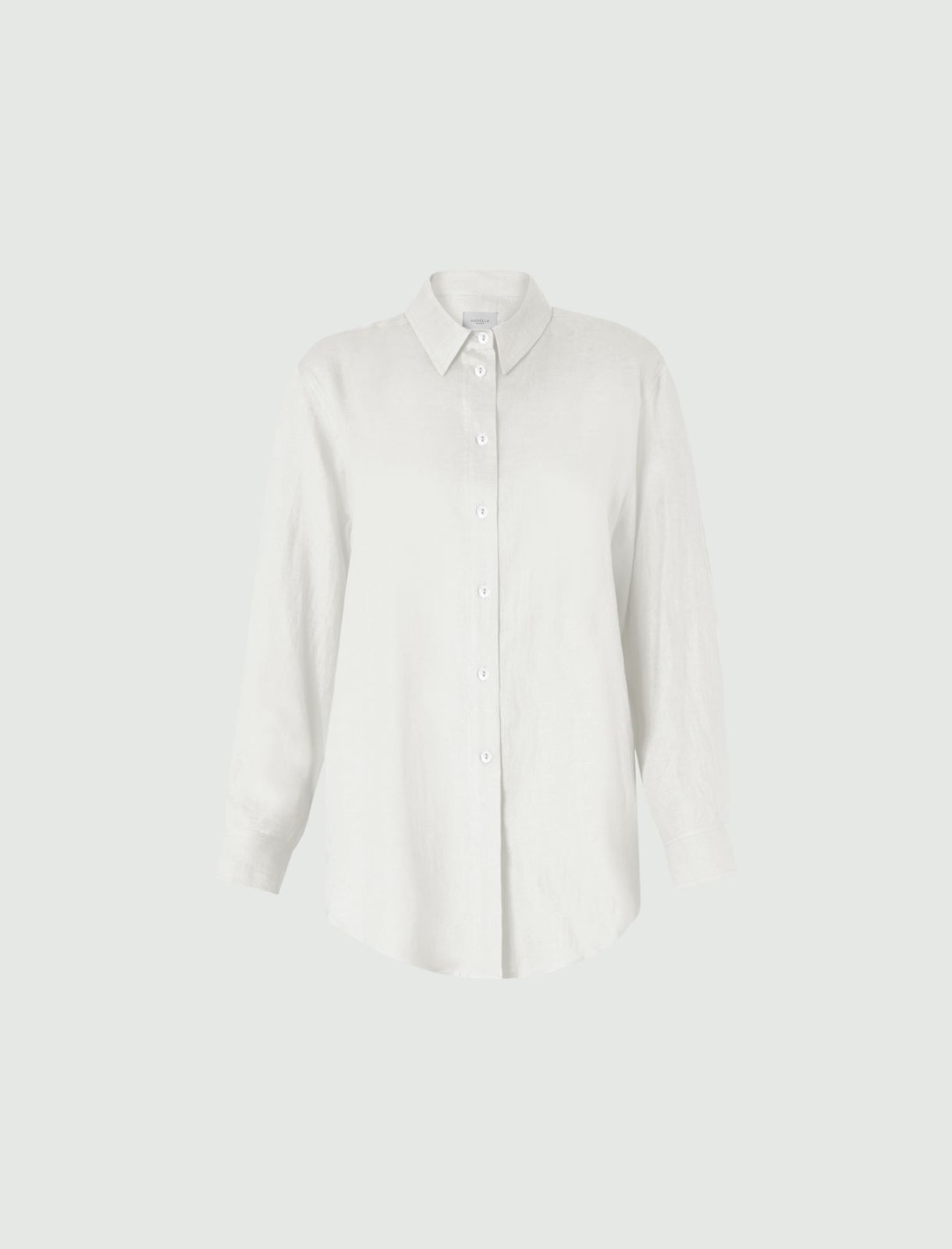 Linen shirt, white - Marella