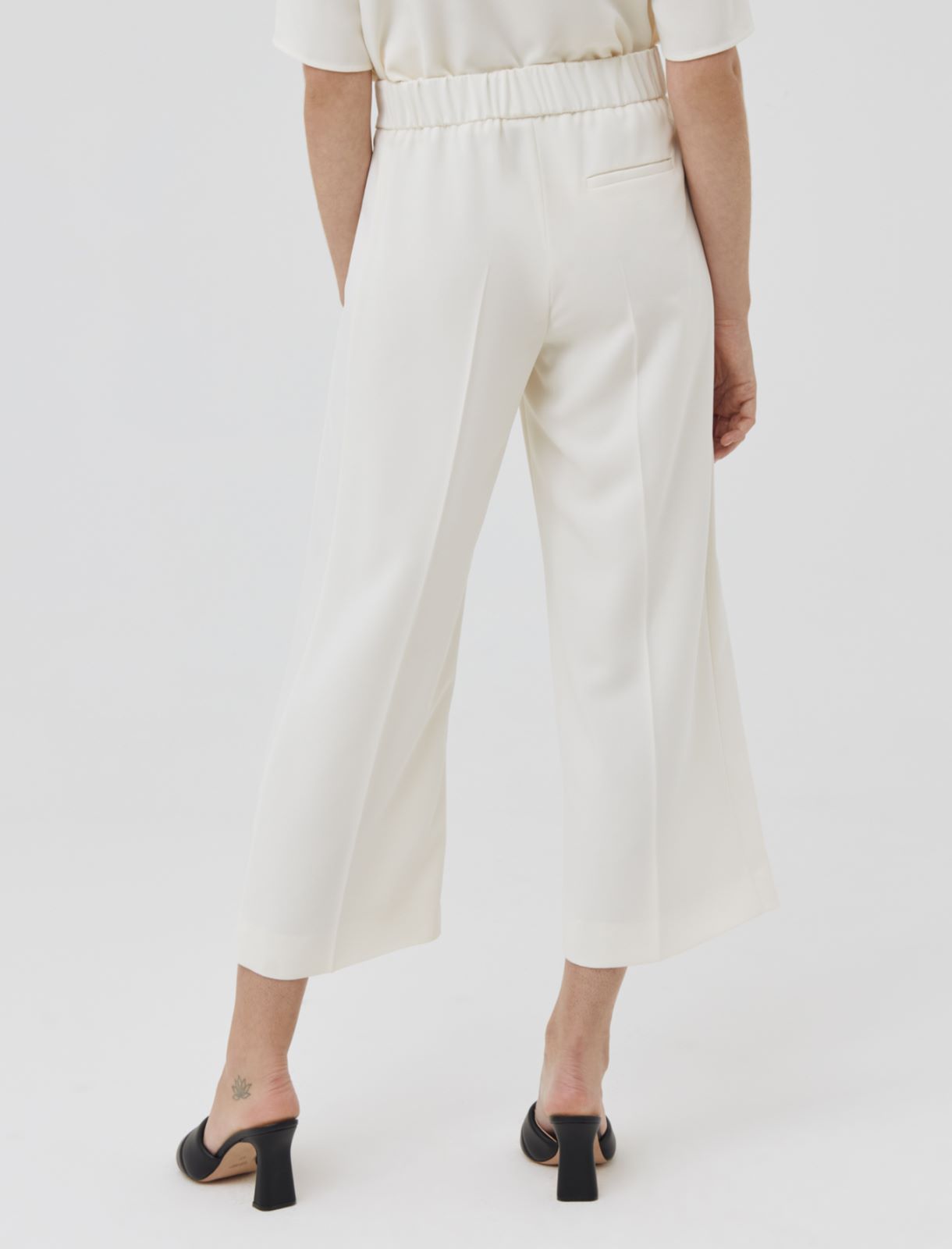 ART.365 trousers, wool white - Marella