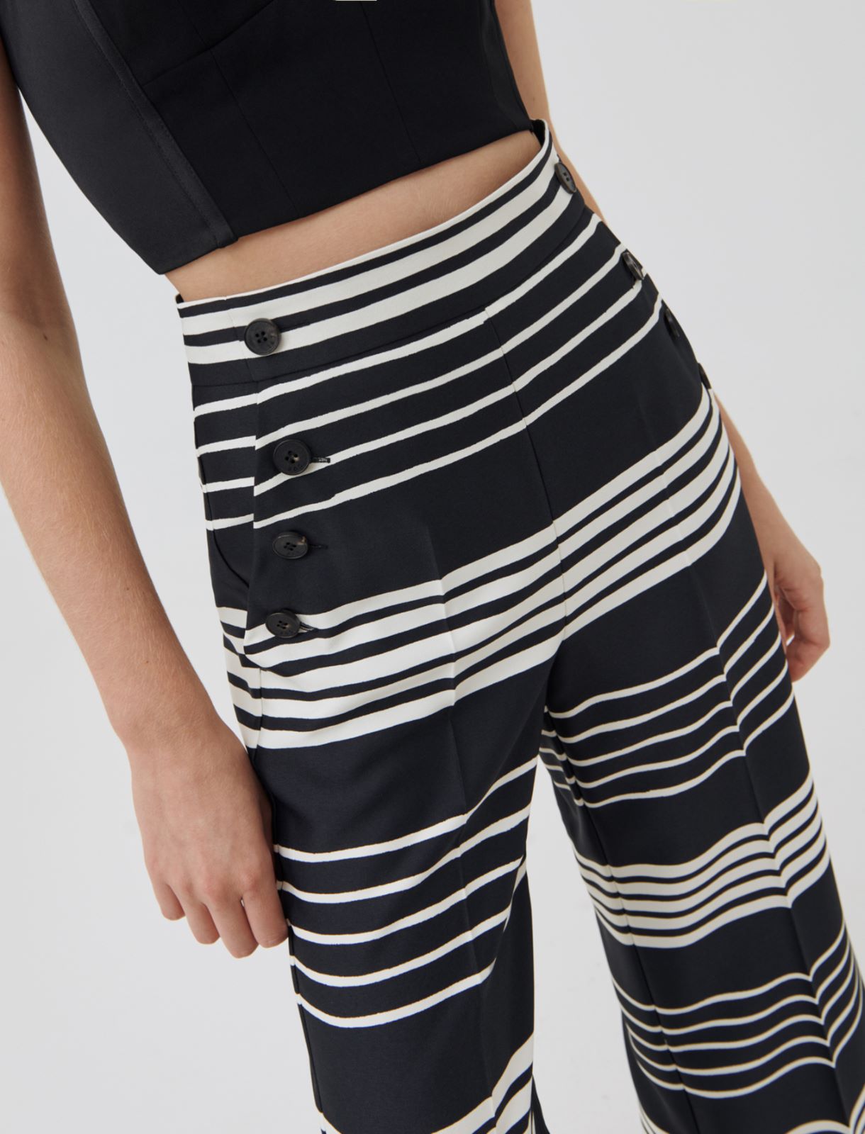ART.365 trousers, black - Marella