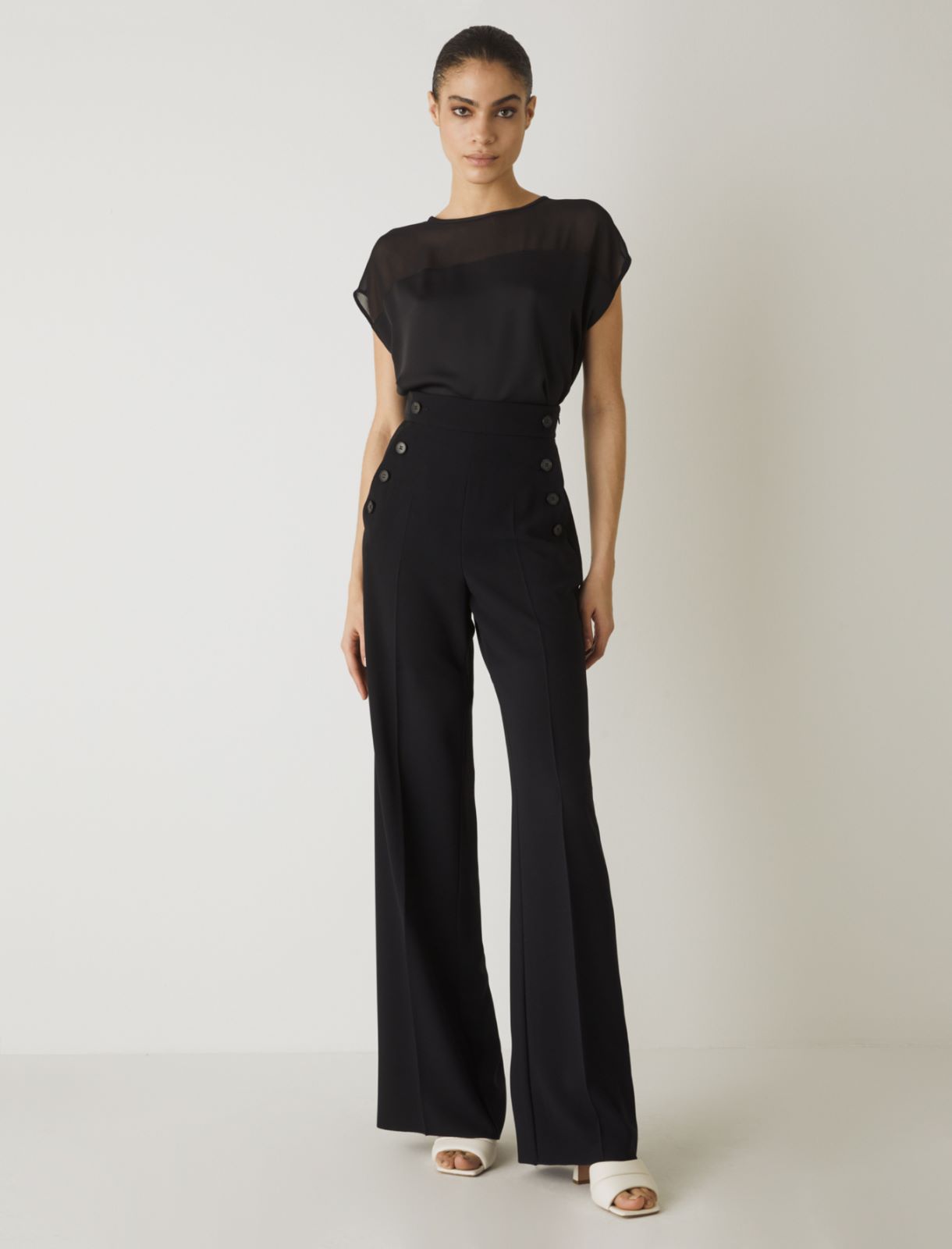 ART.365 trousers, black - Marella