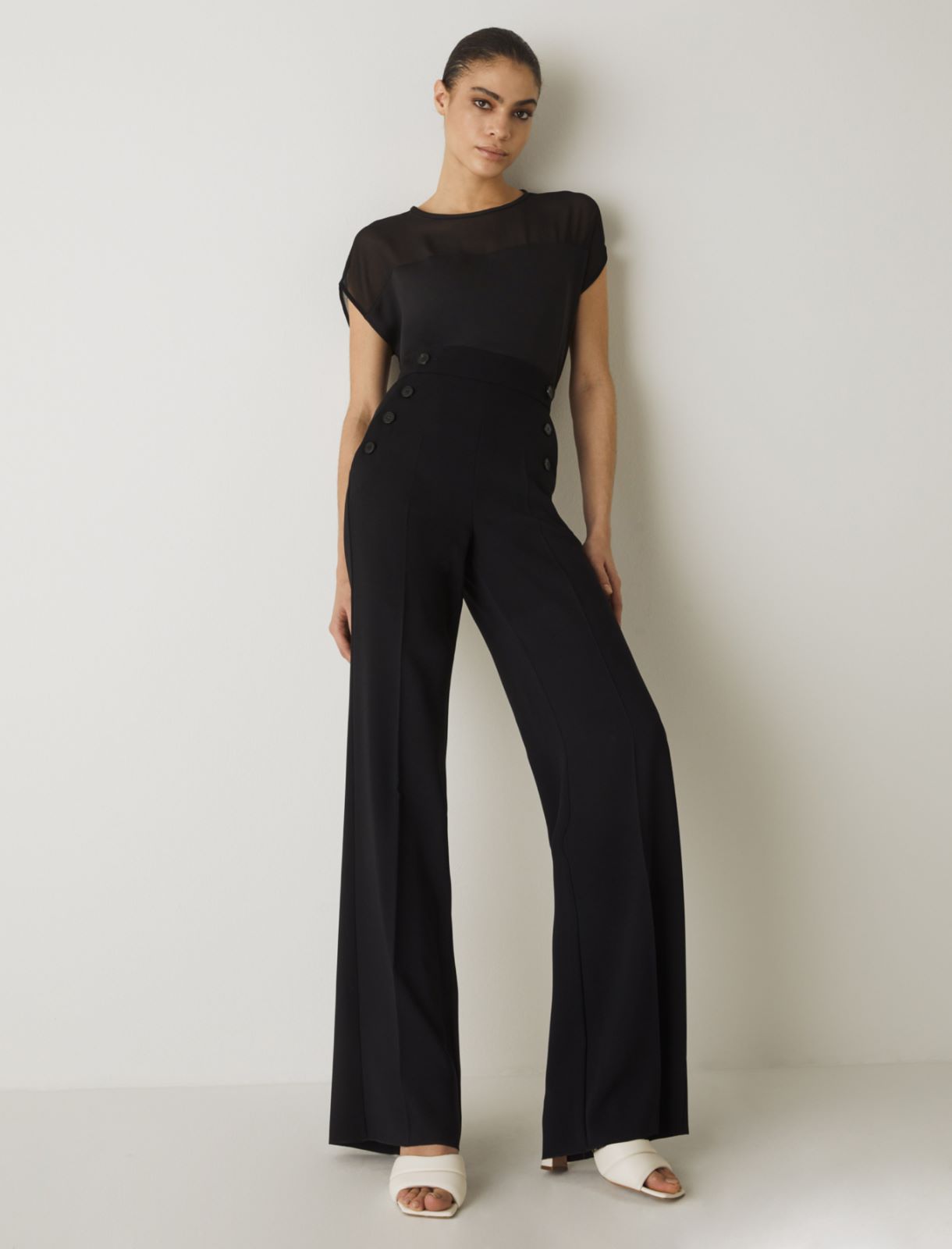 ART.365 trousers, black - Marella