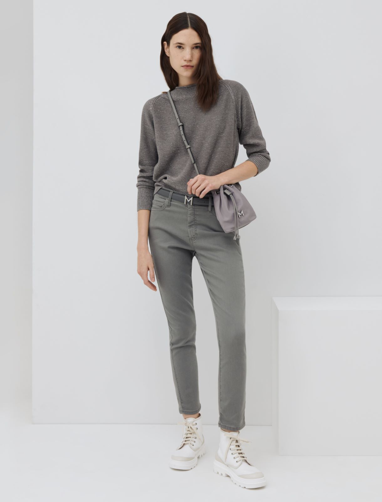 MONOCHROME Skinny jeans, grey - Marella