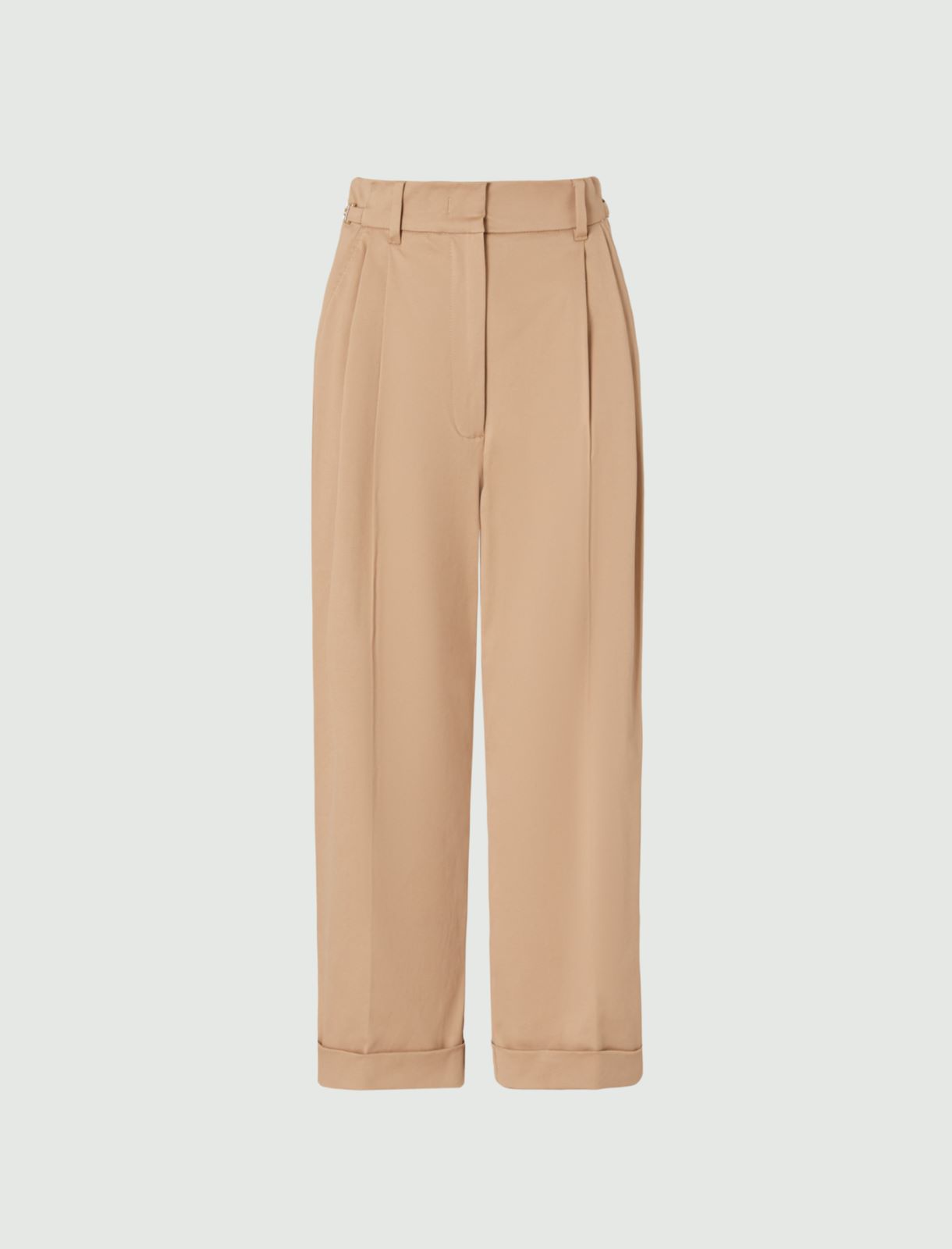 High-waisted trousers Marella