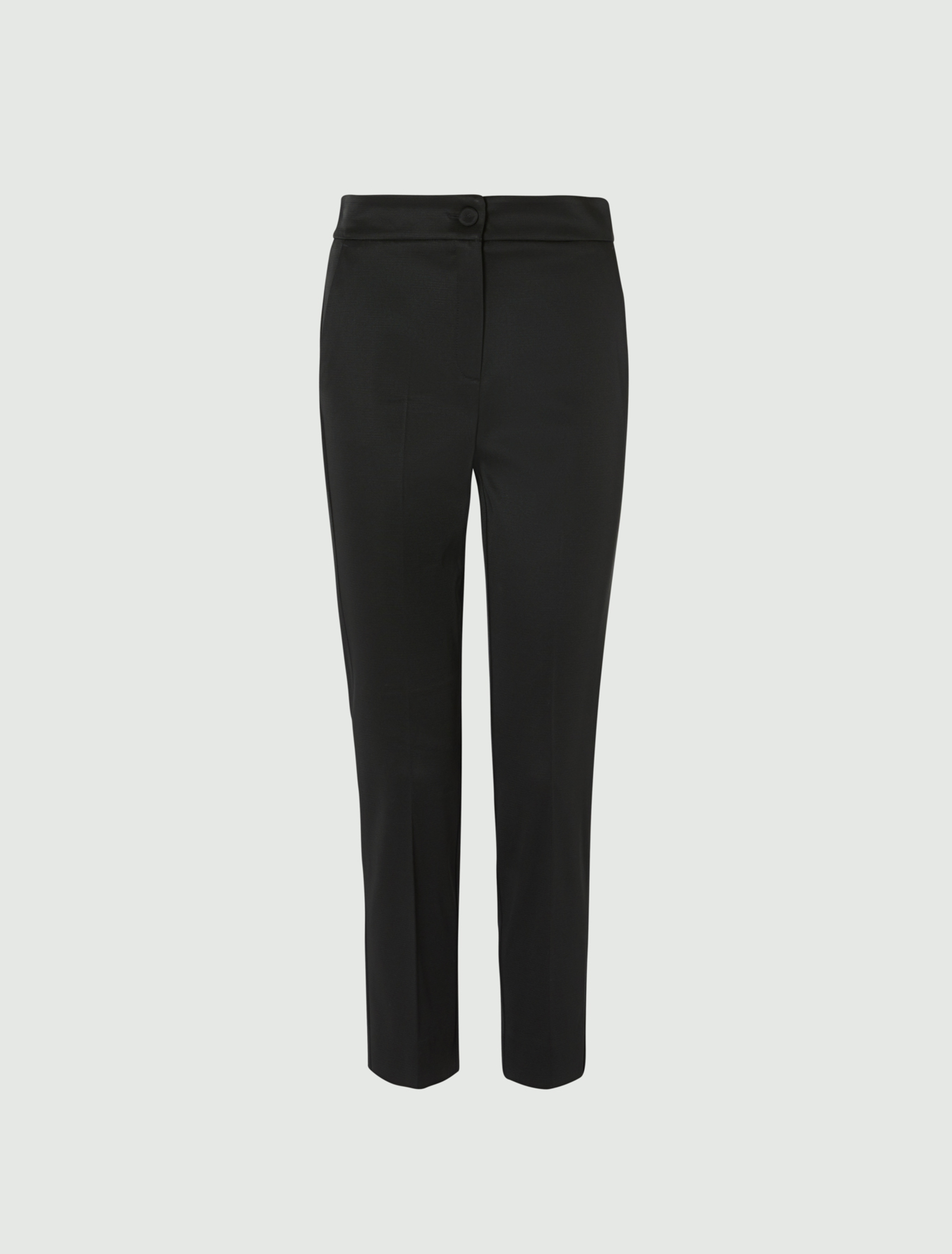 Cigarette trousers, black - Marella