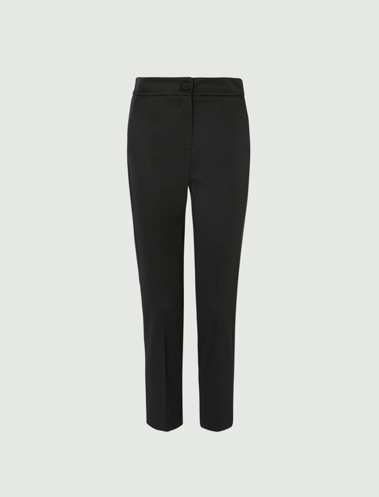 Cigarette trousers, black - Marella