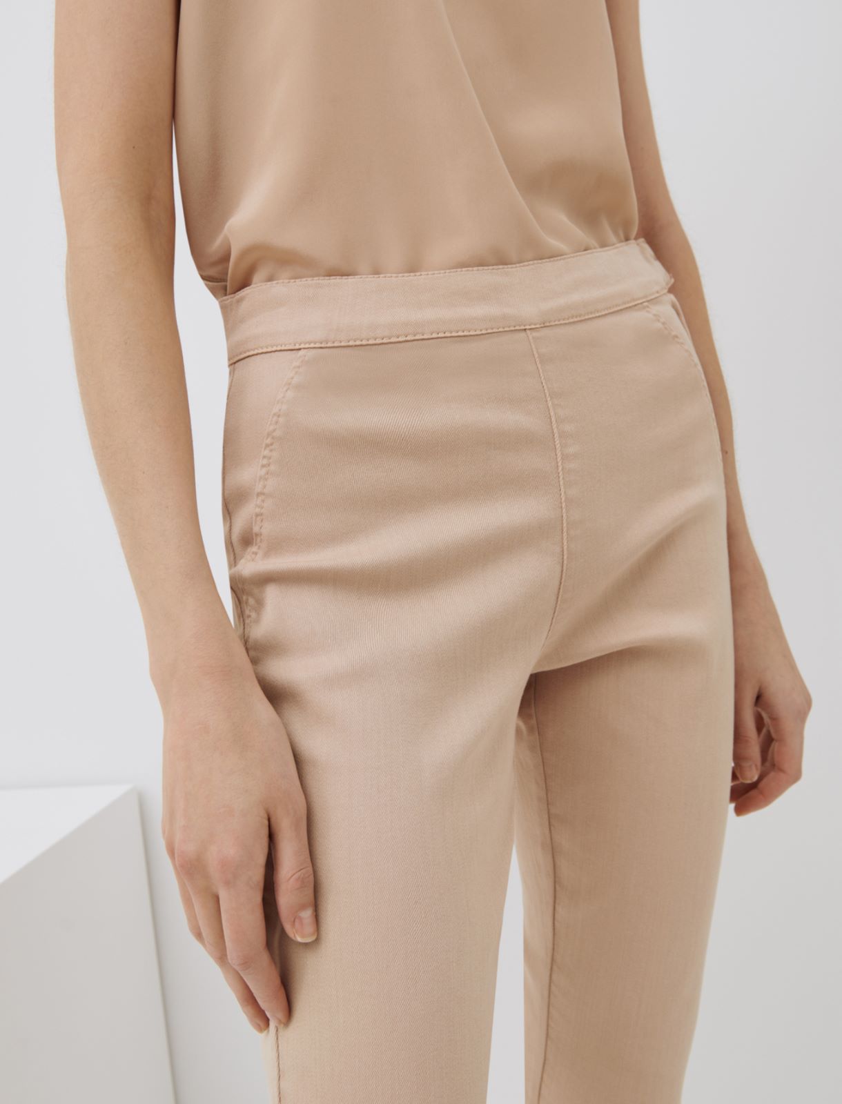 MONOCHROME Skinny jeans, sand - Marella