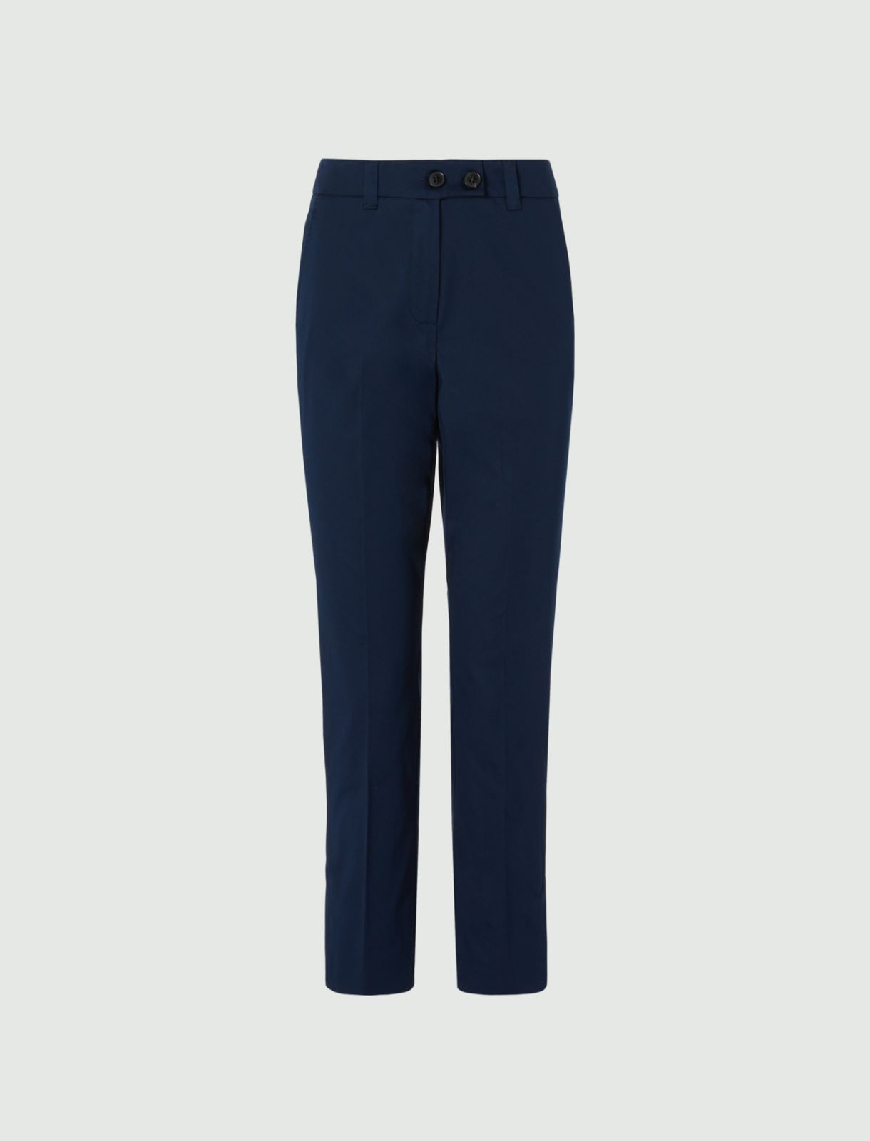 Cigarette trousers, navy - Marella