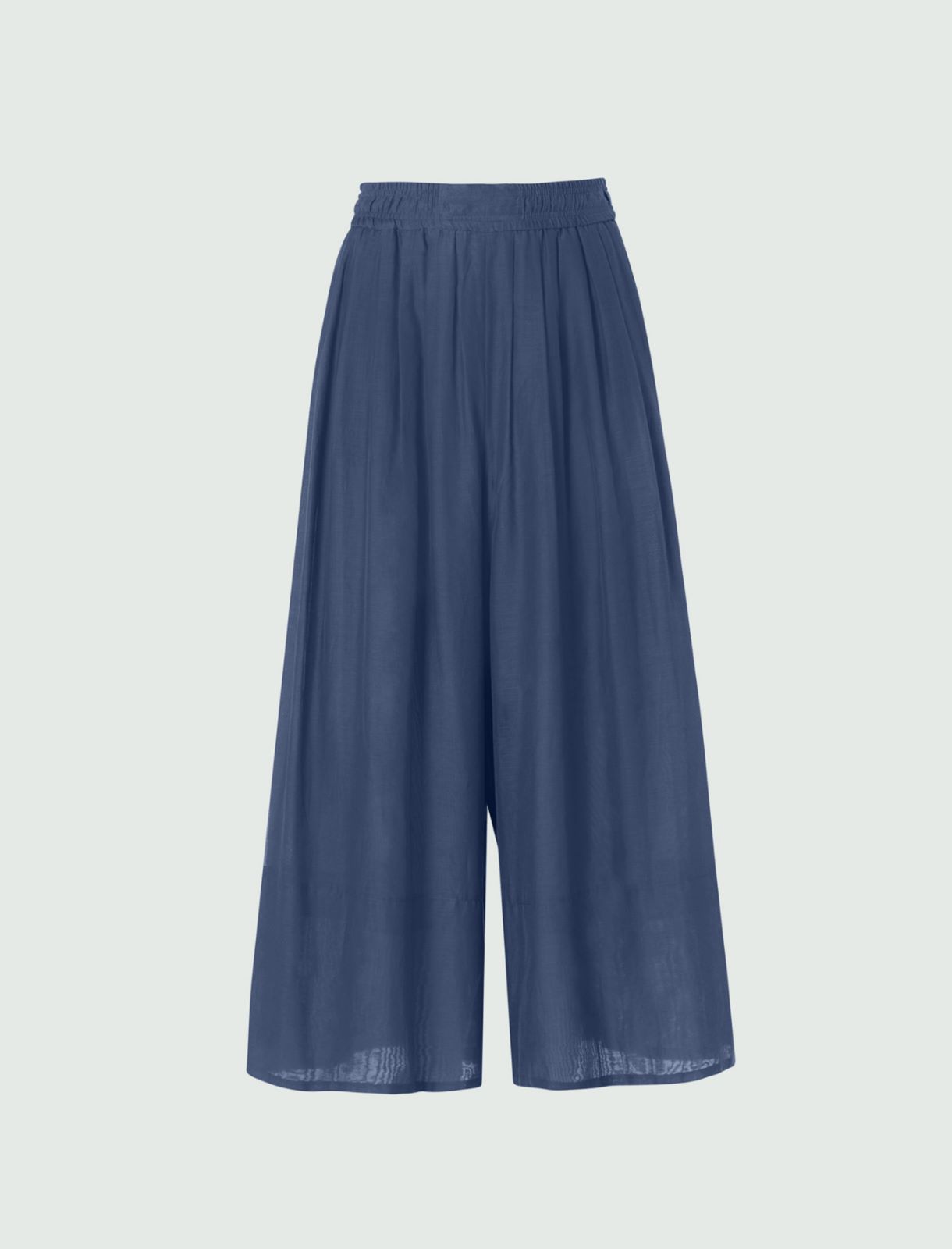 Wide leg trousers, navy - Marella