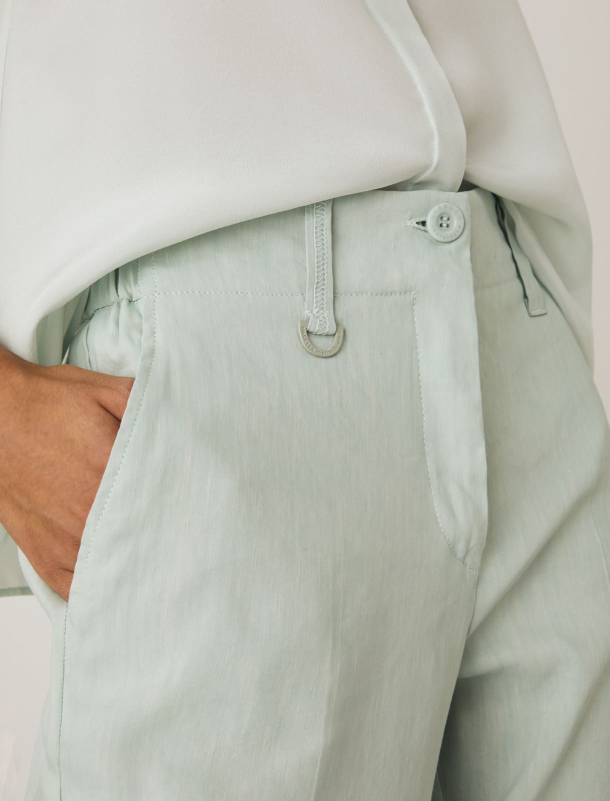 MONOCHROME Chinos, pastel green - Marella