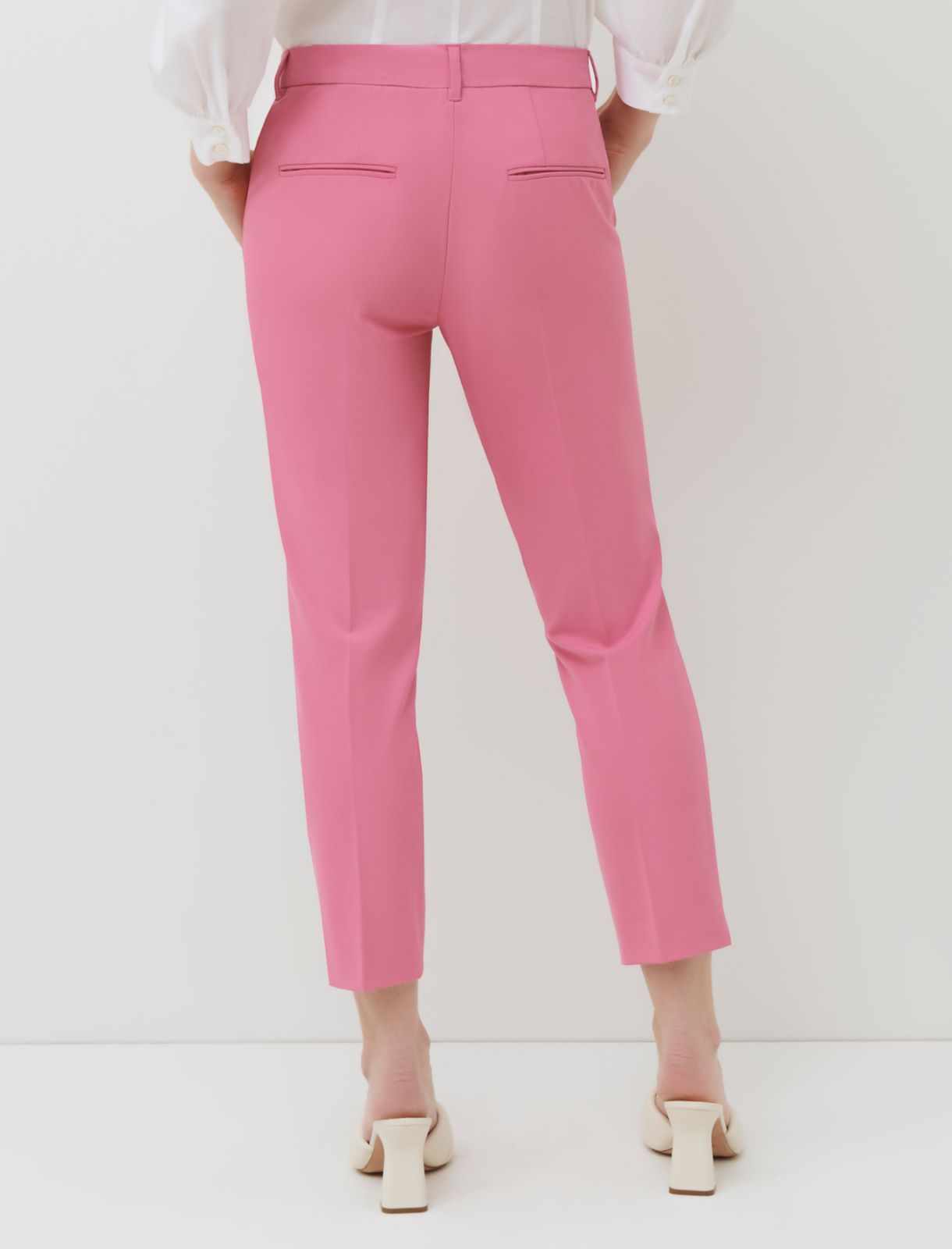 Cigarette trousers, deep rose - Marella
