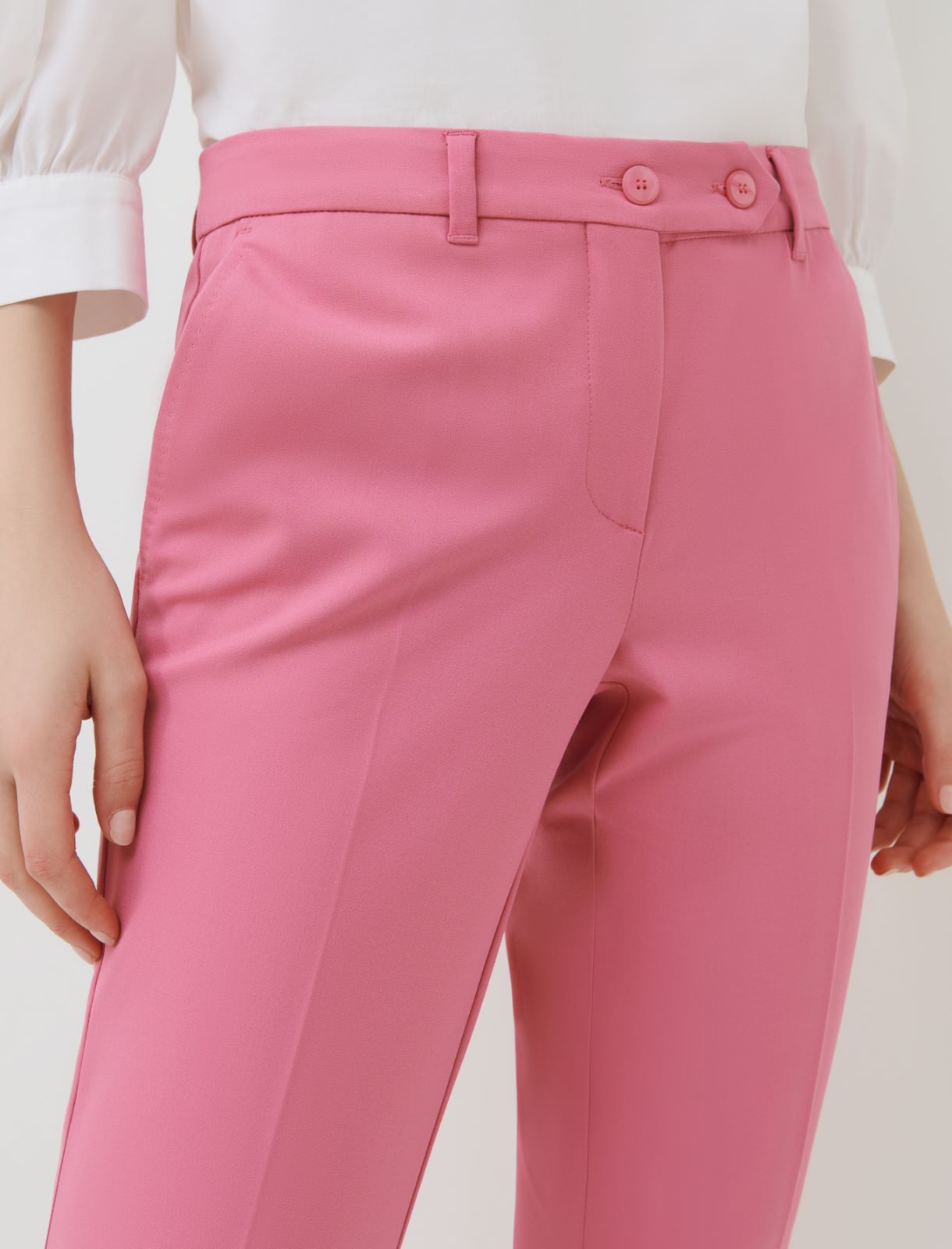 Cigarette trousers, deep rose - Marella