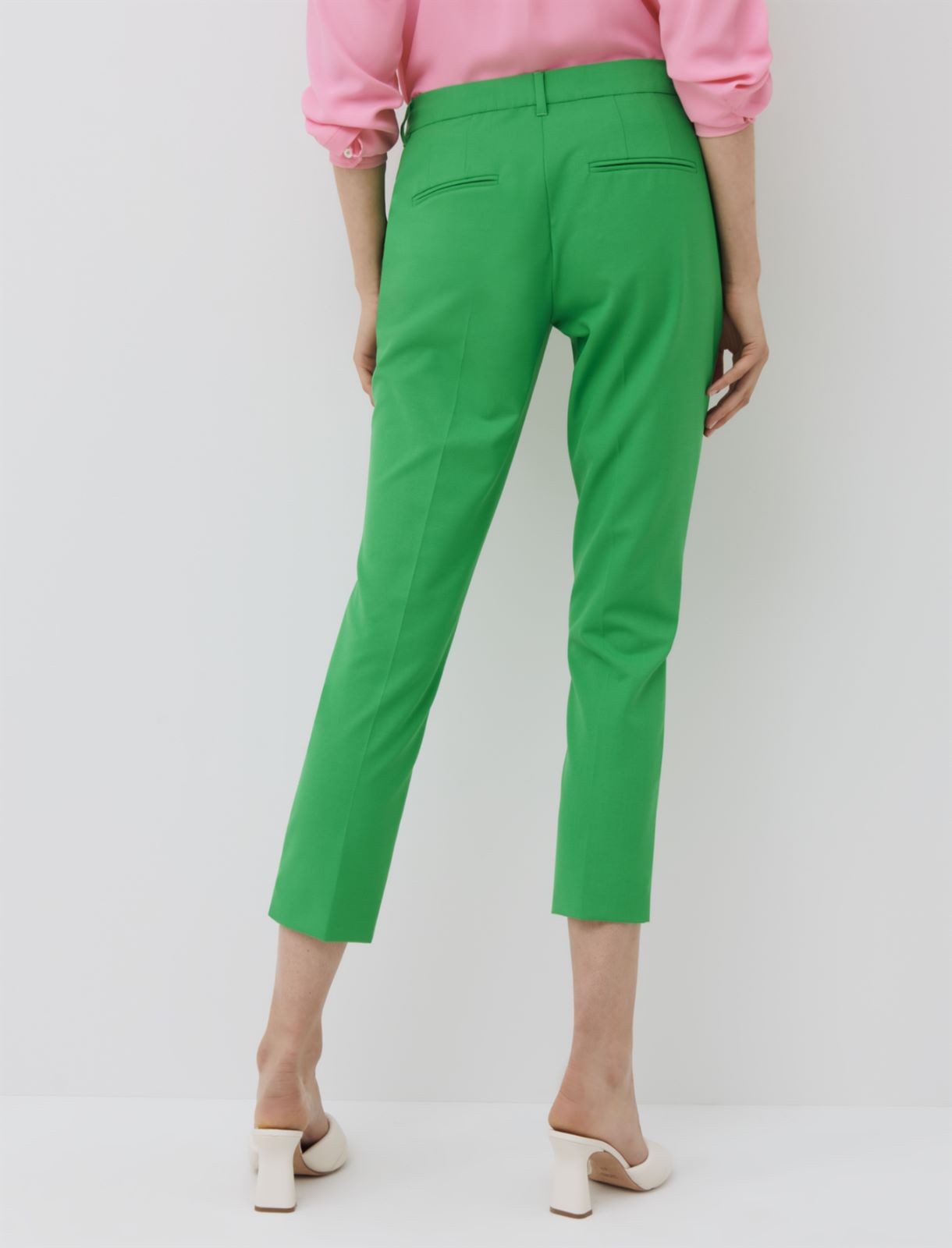 Cigarette trousers, bright green - Marella