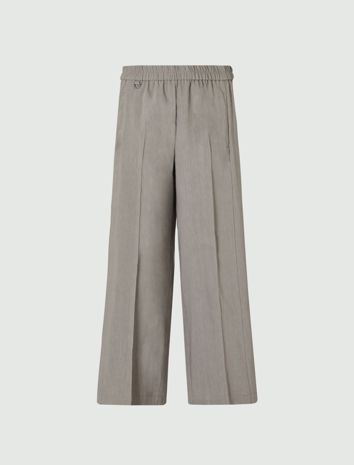 MONOCHROME Straight trousers, medium grey - Marella