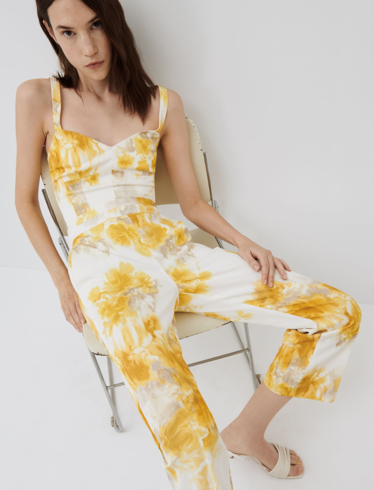 Pantaloni a fantasia, giallo - Marella