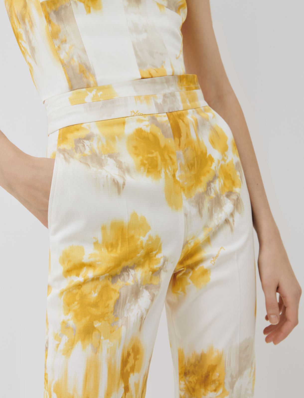 Pantaloni a fantasia, giallo - Marella