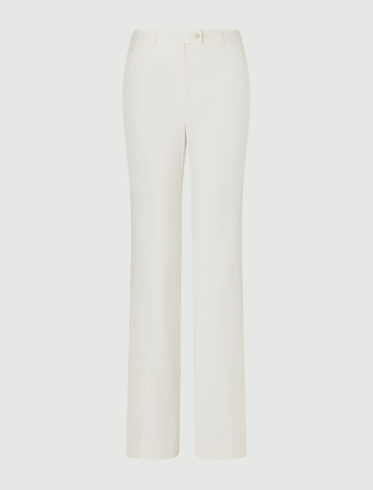 Flared trousers, cream - Marella