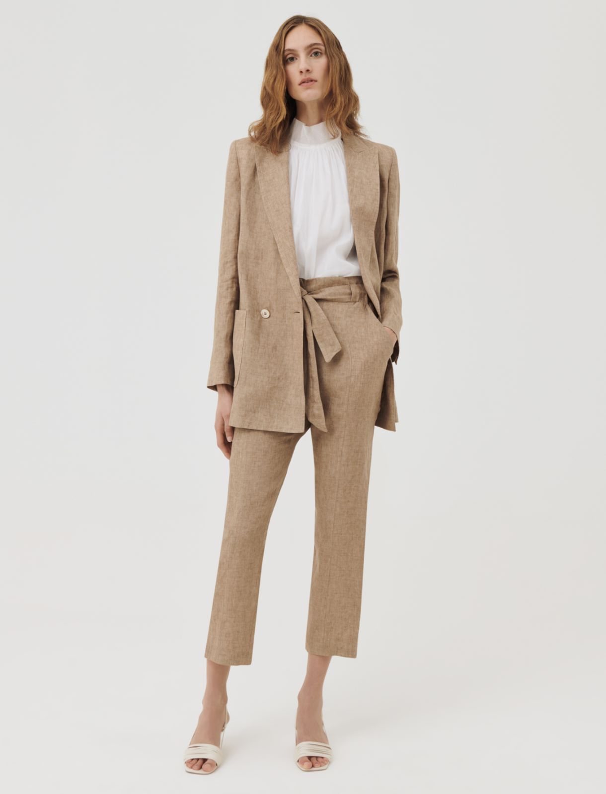 Linen trousers, colonial - Marella