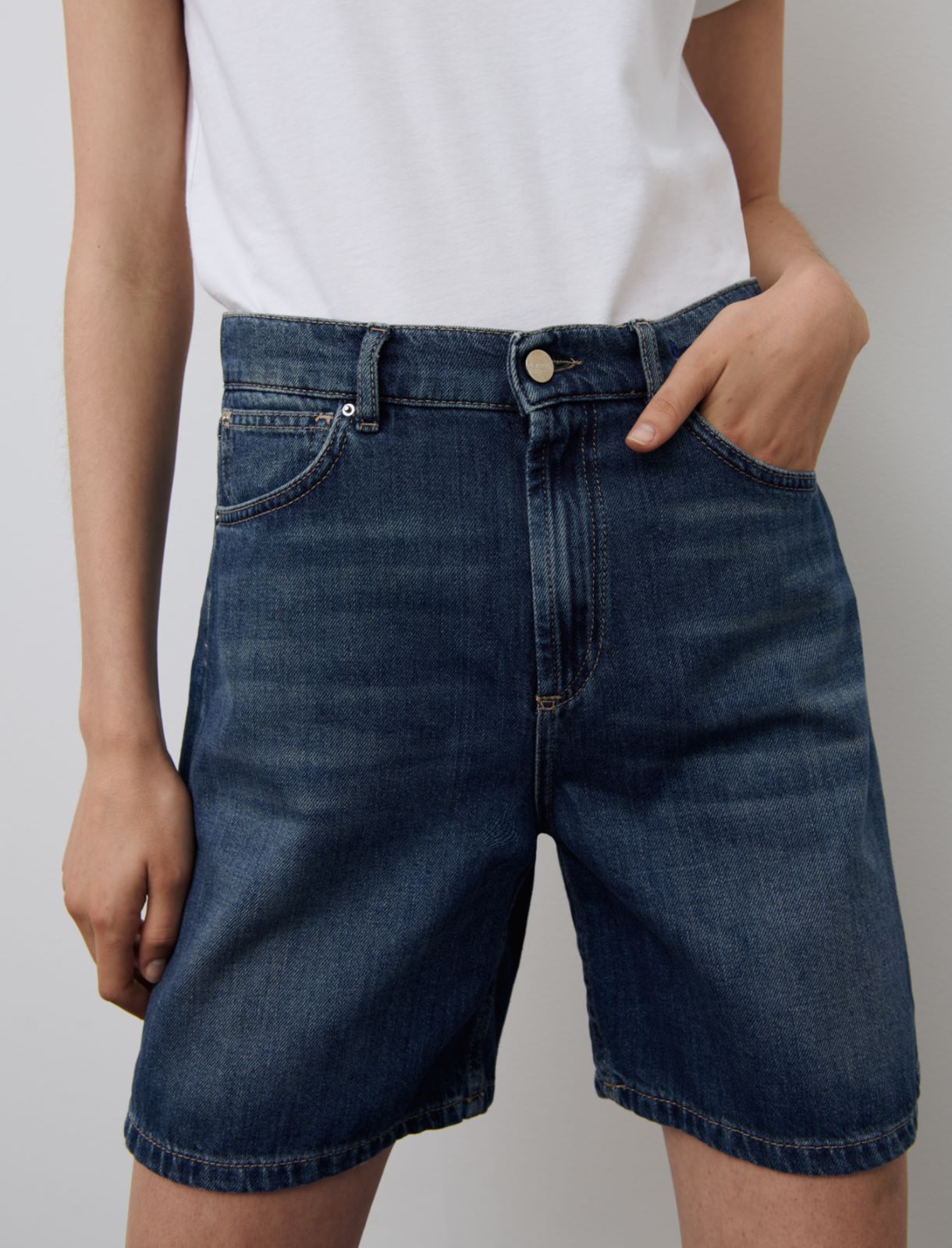 Denim shorts, blue jeans - Marella