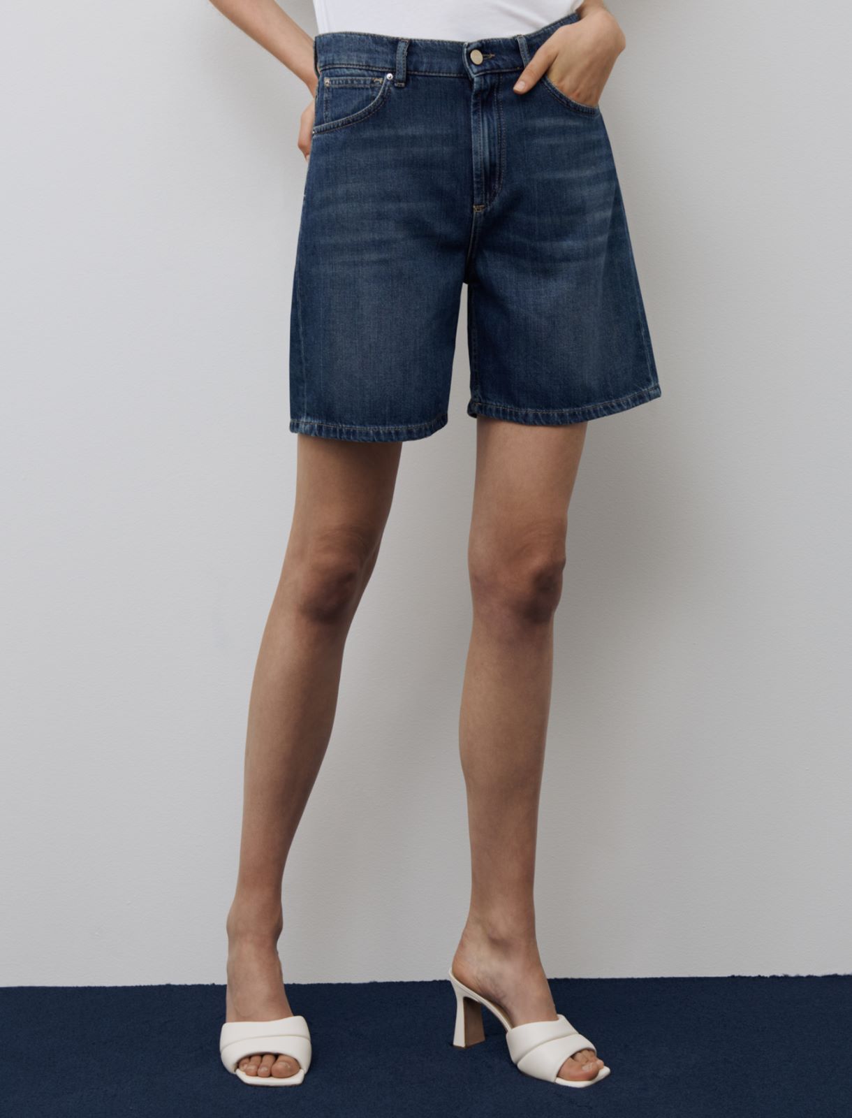 Shorts di jeans Marella