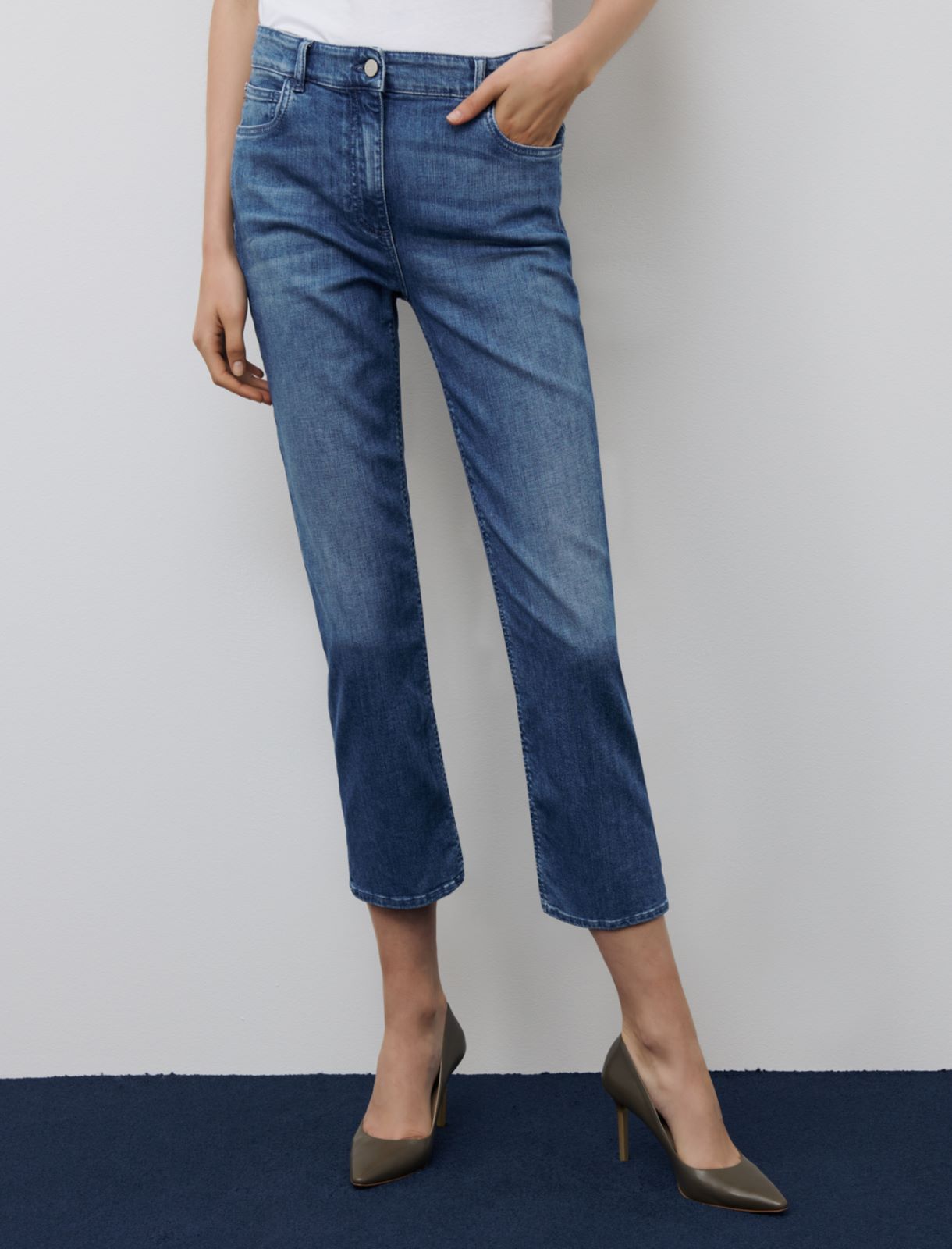Flared jeans, blue jeans - Marella