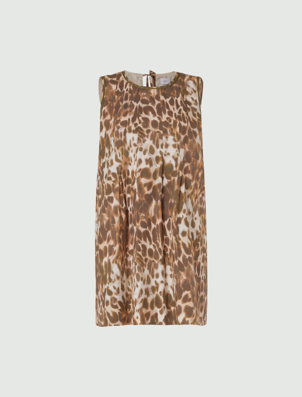 Poplin dress, kaki - Marella