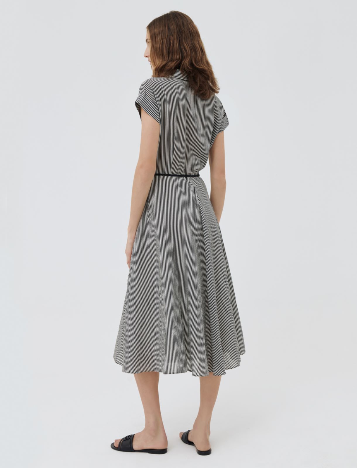 Shirt dress, black - Marella