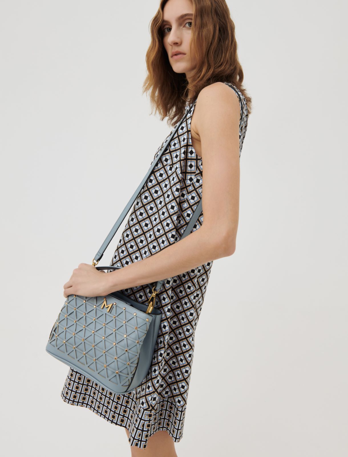 Patterned dress, natural - Marella