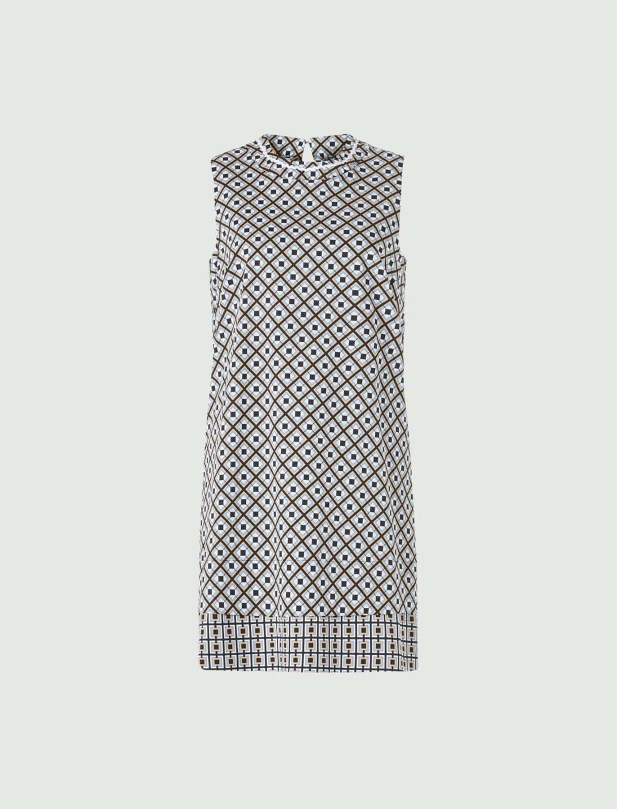 Patterned dress, natural - Marella