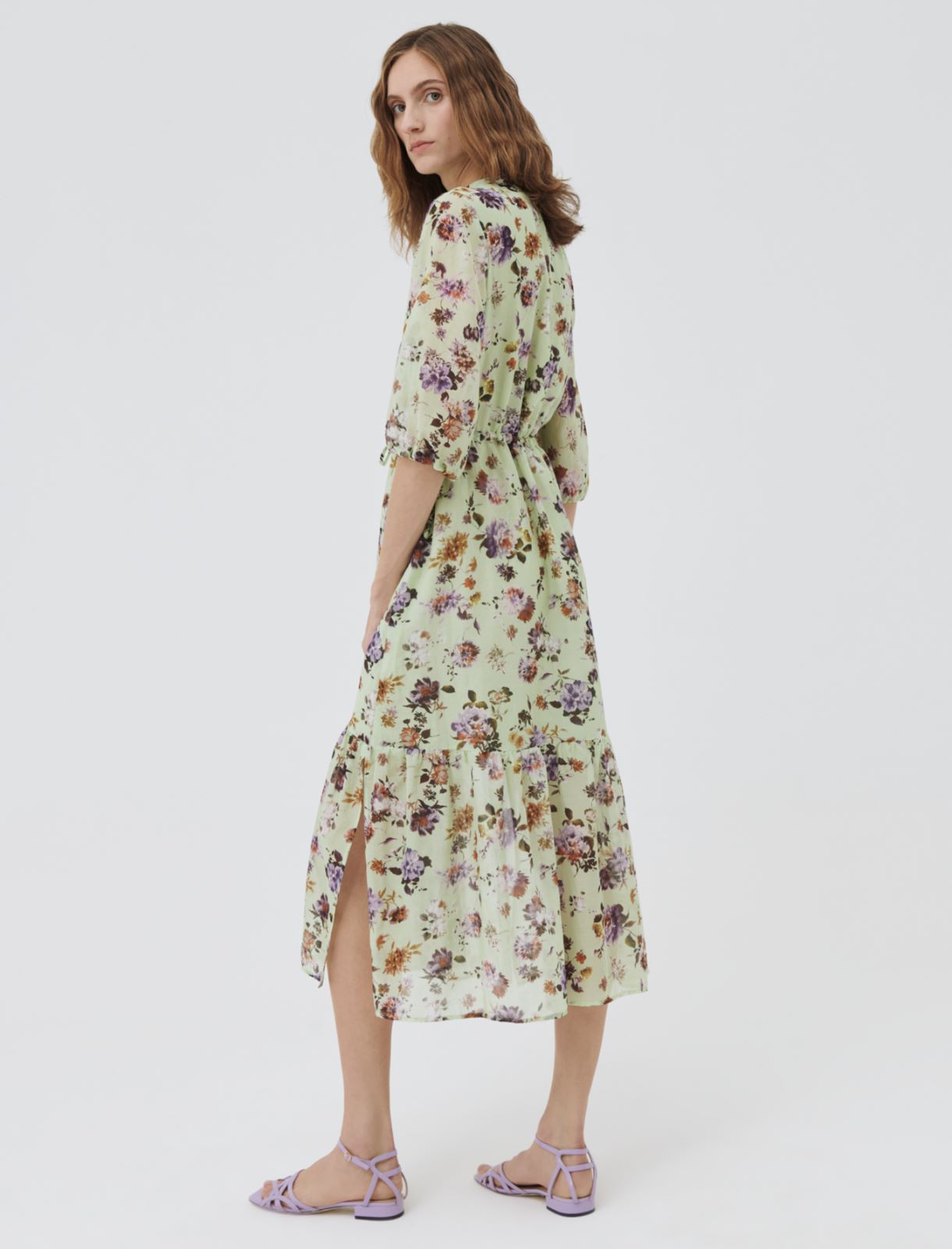 Kleid aus Musselin, pistazie - Marella