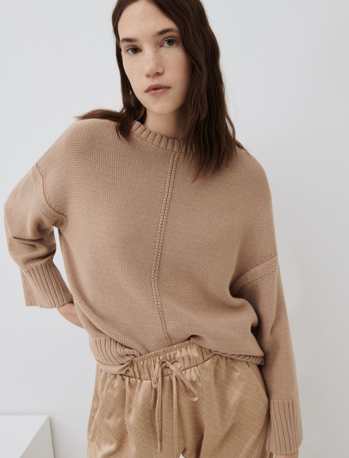 MONOCHROME sweater, sand - Marella